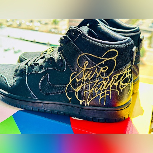 NWT | FAUST x Nike SB Dunk High | “Devil in the Details” | DEADSTOCK - Picture 2 of 5